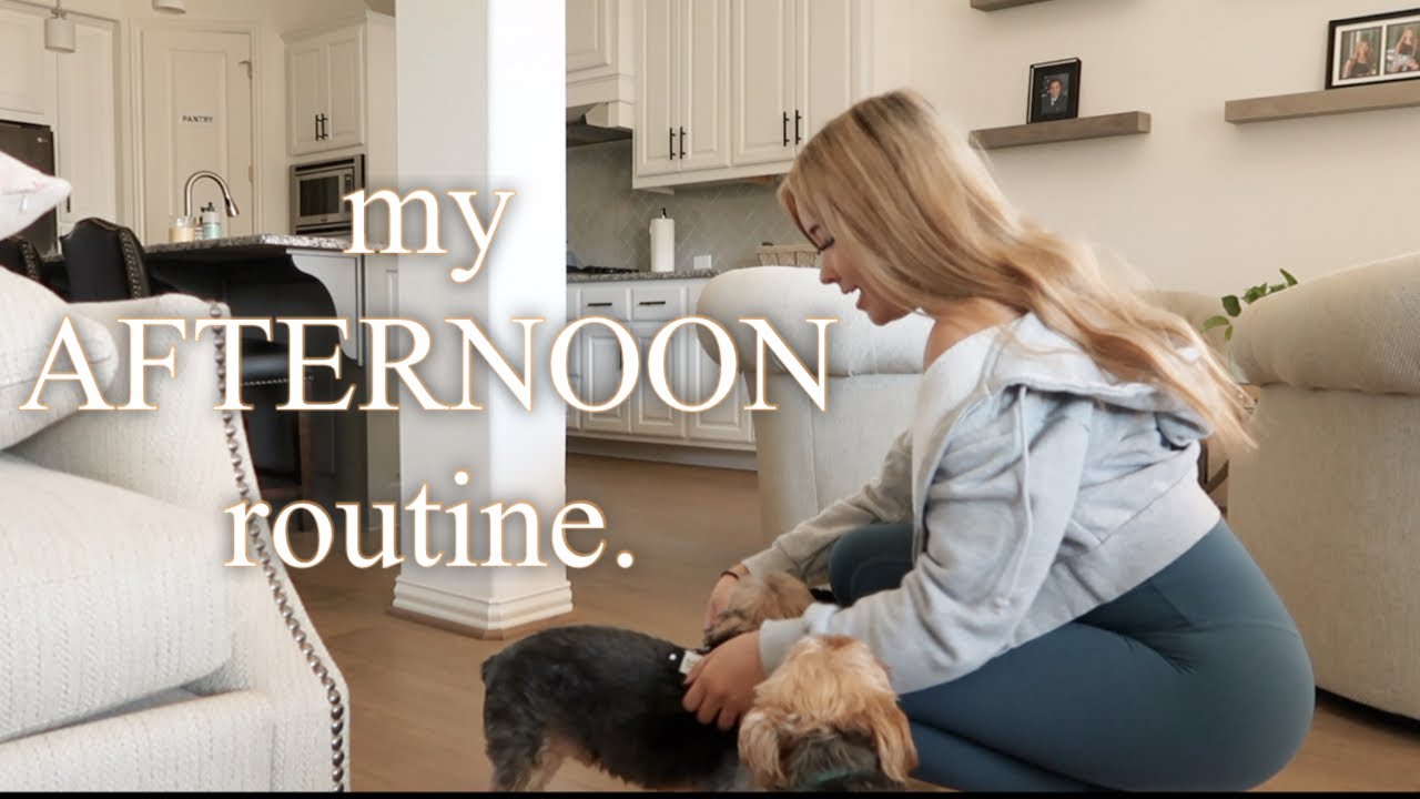 my AFTERNOON routine | PRODUCTIVE & BUSY