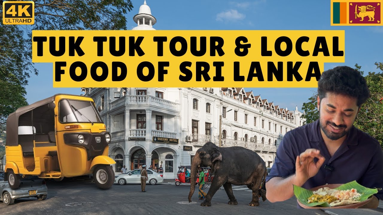 Epic Sri Lanka Journey: Bus Ride to Kandy + Tuk Tuk Temple Tour & Local Food!