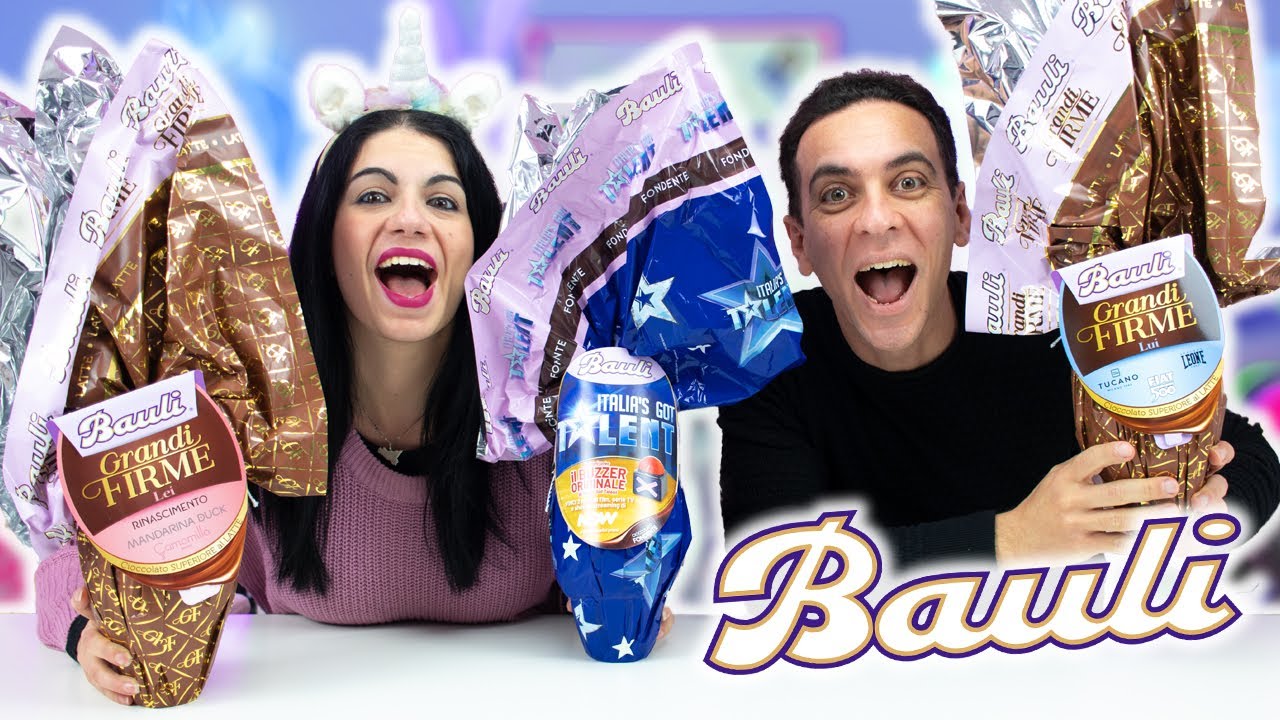 DELUSIONE? Apriamo 3 UOVA di PASQUA BAULI GRANDI FIRME!