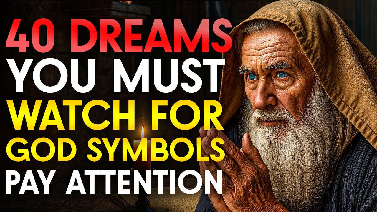 40 DREAMS YOU MUST PAY ATTENTION TO! (DREAM SYMBOLS GOD USES!)