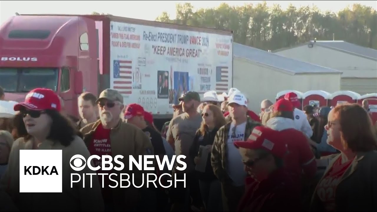 Gates are opening at Butler Farm Show Grounds for rally supporting former President Donald Trump