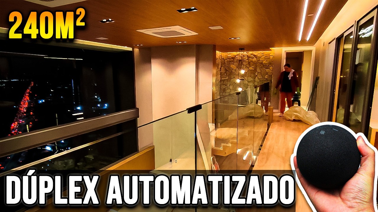 D&uacute;plex INCR&Iacute;VEL de 240m&sup2; em SP com Automa&ccedil;&atilde;o Completa