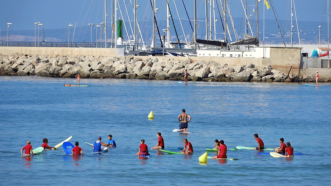 EL NINO Surf Center & Schule für Stand UP Padding/Paddeln im Hotel El Cid Can Pastilla HD