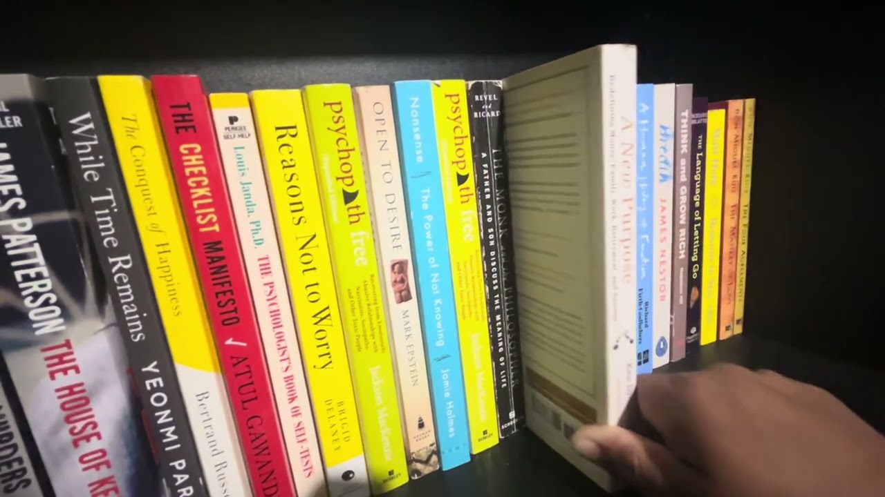 ASMR Book tingles. 