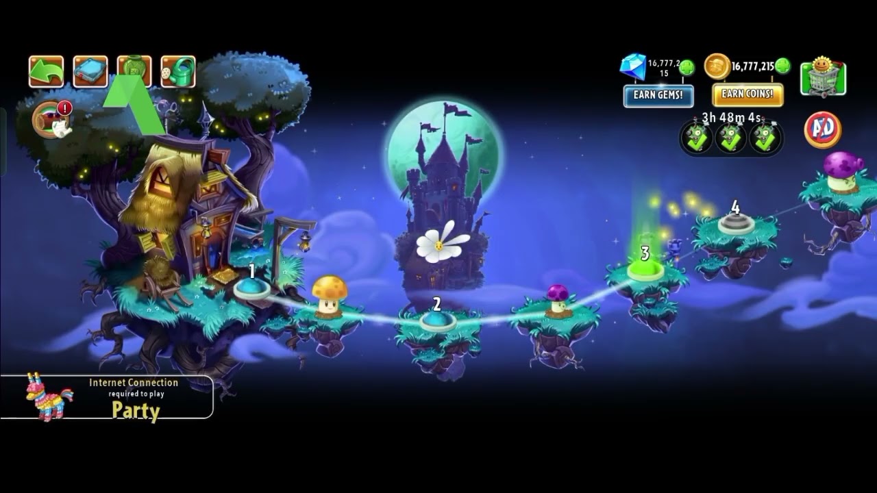 PVZ2 Walkthrough Dark Ages Day 1-Day 6