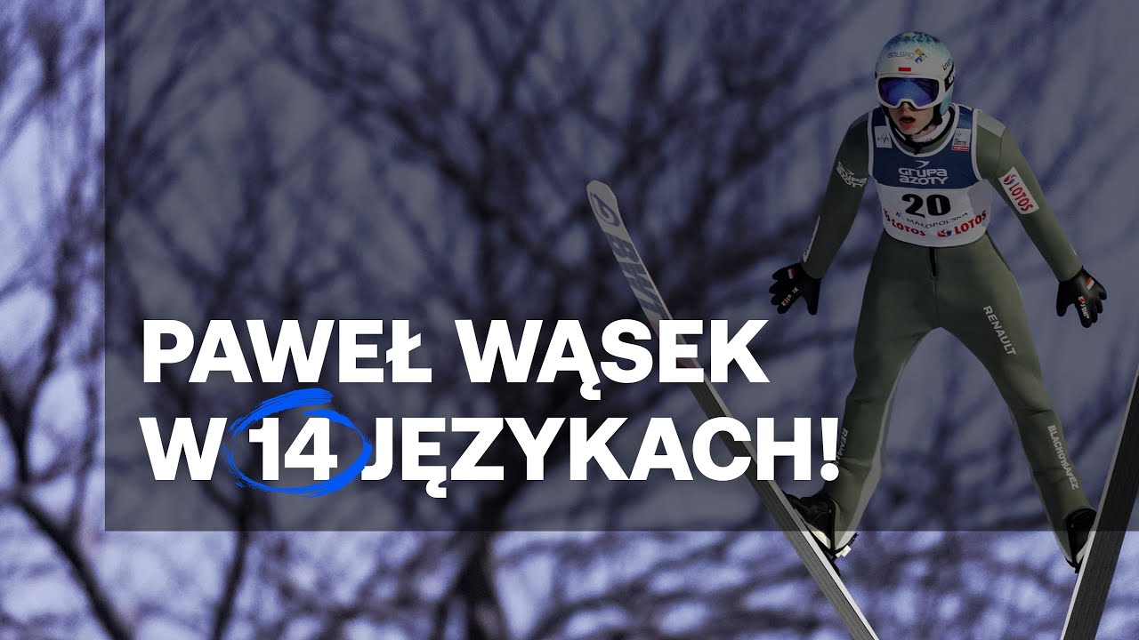 Jak zagraniczni i polscy komentatorzy wymawiają nazwisko Pawła Wąska?