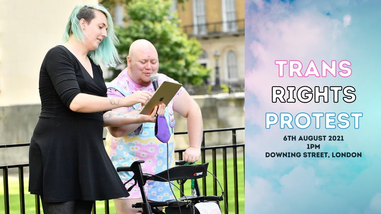 Opening Speech - Trans Rights Protest &ndash; Downing Street - August 6th 2021