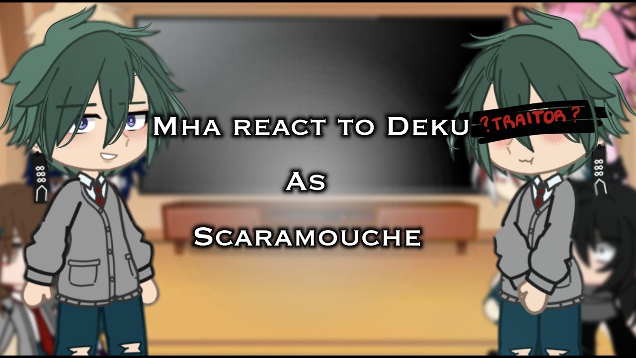 ⚠️ MHA react to Deku as Scaramouche 👾|| Genshin x mha || spoilers || Itari