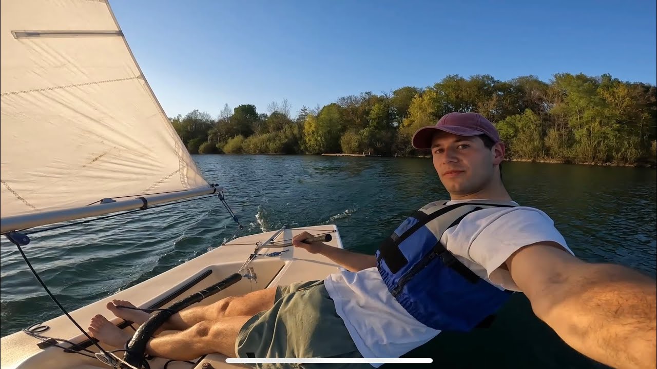 Wie SEGELT man einen Laser?! Kürzeste Einführung ins Segeln ⛵️☀️