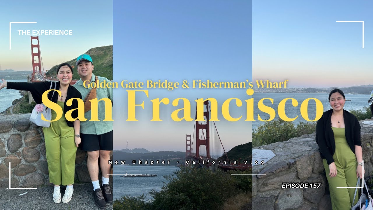 US Vlog l Mini SF Adventure: From Fisherman’s Wharf to the Golden Gate 🇺🇸l heidishainevlogs