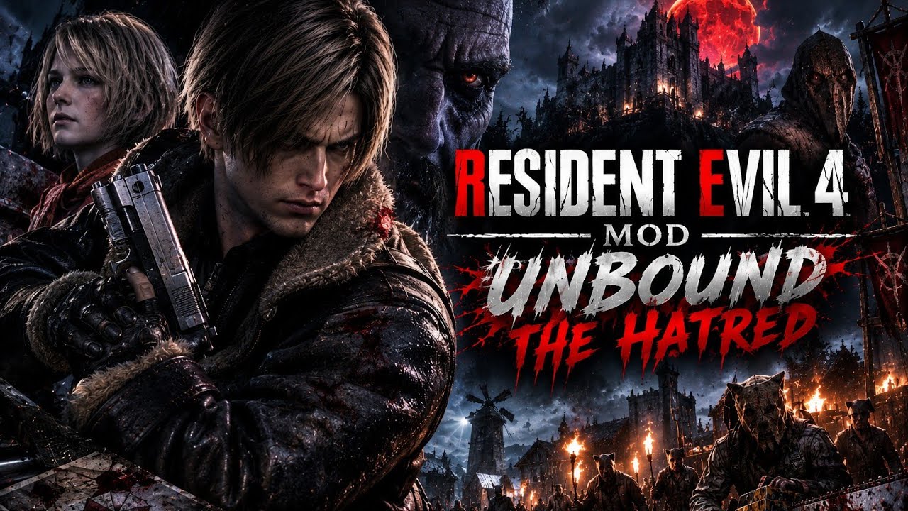 RESIDENT EVIL 4 PS2: MOD UNBOUND THE HATRED PART 7