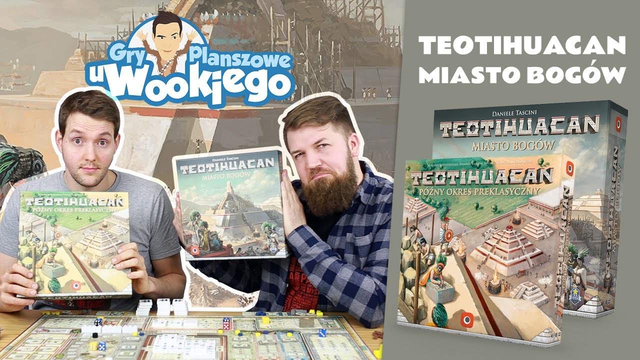 TEOTIHUACAN: Miasto Bogów + dodatek - najlepsza gra ekonomiczna 2019?