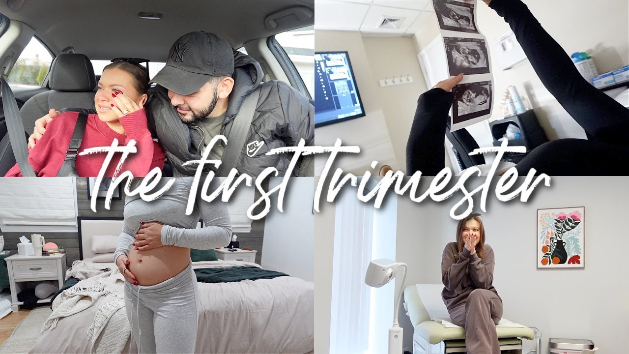1 HOUR FIRST TRIMESTER VLOG 🥹 hearing the heart beat, symptoms, a hospital visit & zane's thoughts🍼