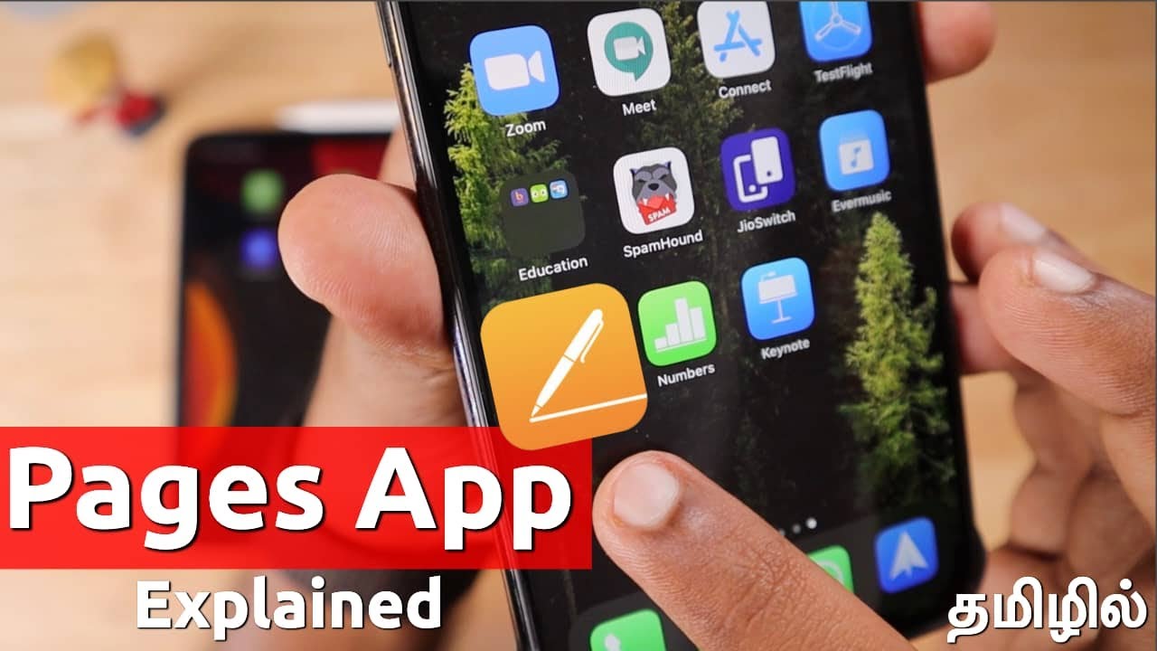 Apple Pages App Explained | தமிழில்