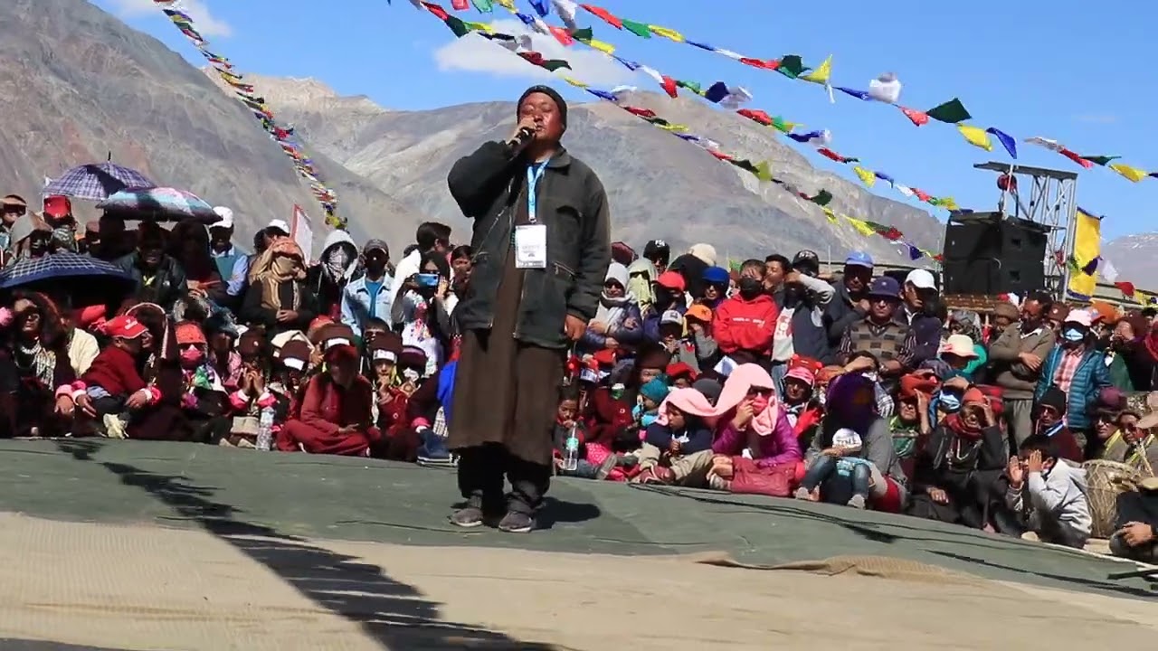 Our one and only versatile singer Tsering Tundup🎤✌️