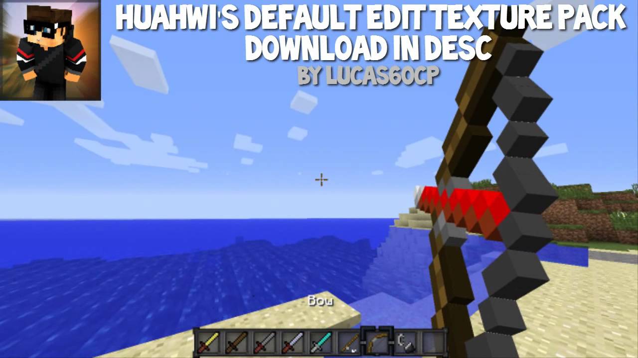 Minecraft Huahwi's NEW Default Edit Resource Pack Download 1.7/1.8 16x