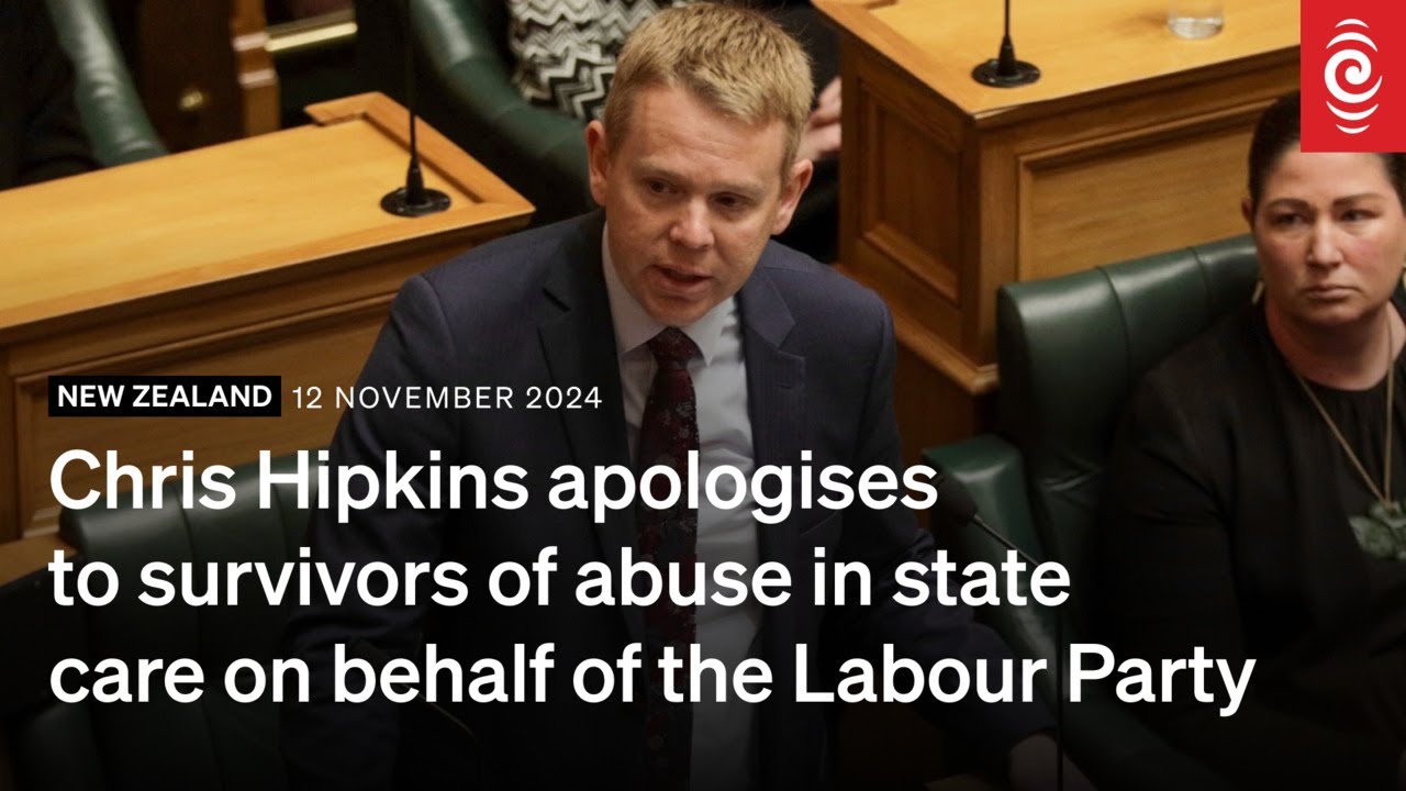 Chris Hipkins apologises to survivors of abuse in state care | 12 November 2024 | RNZ