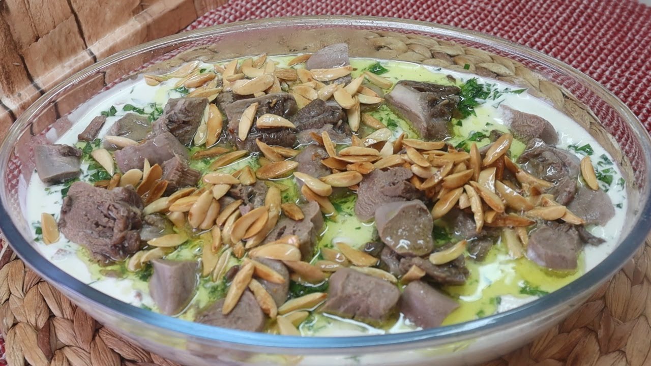 فتة لسانات الخروف | Lamb tongue fattah