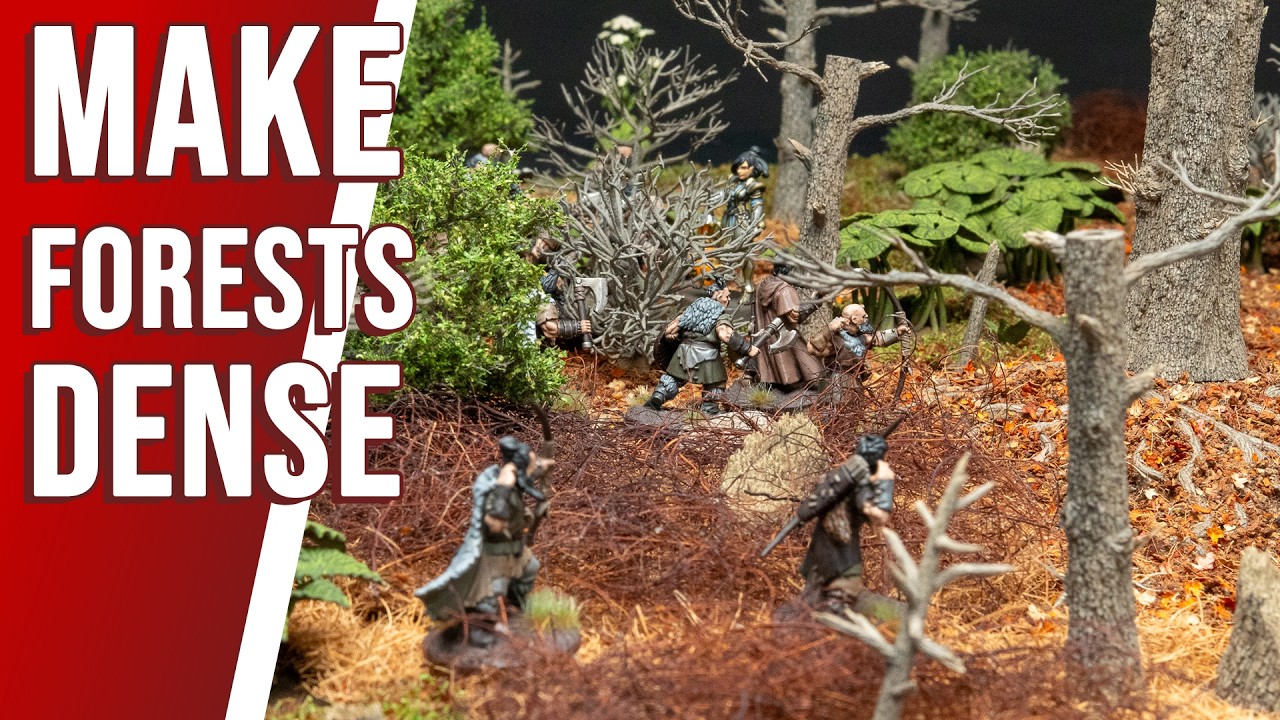 Can I Make Crafted D&D Forests Affordable, Modular AND Epic?