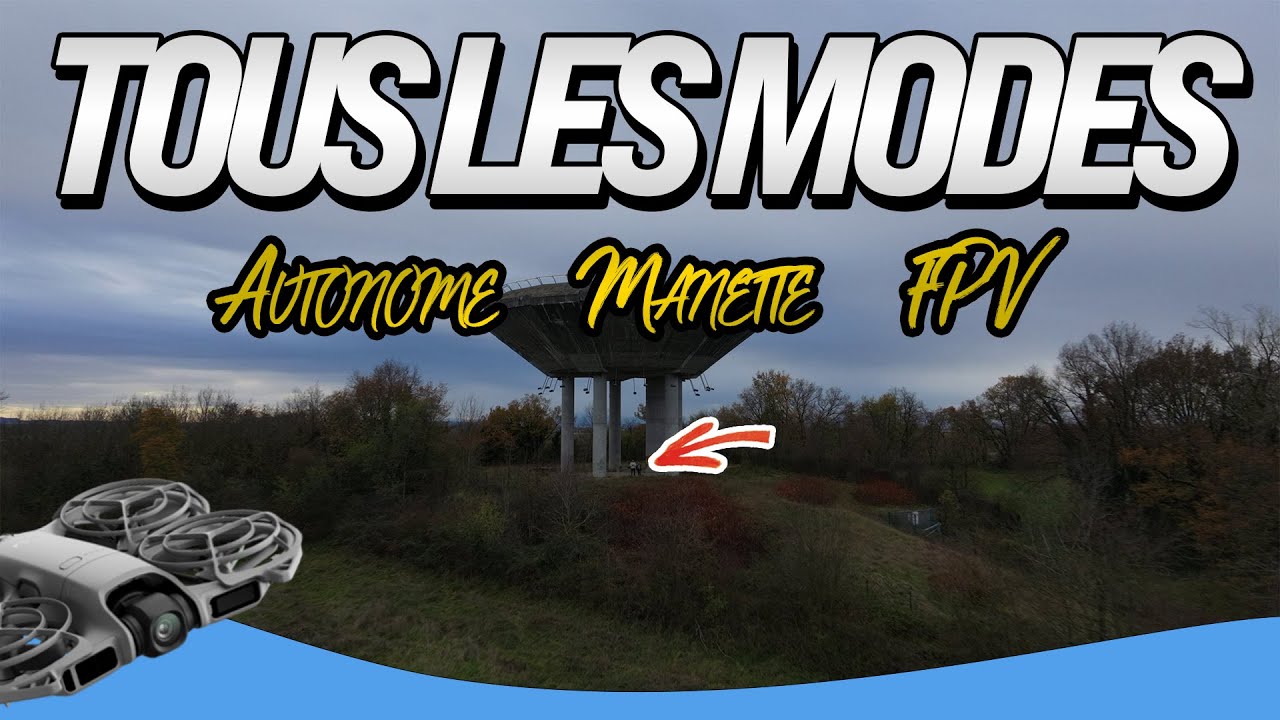 DJI NEO 2 : Tous les modes passés au crible (Autonome [IA], Manette [Classique], FPV [Manuel])