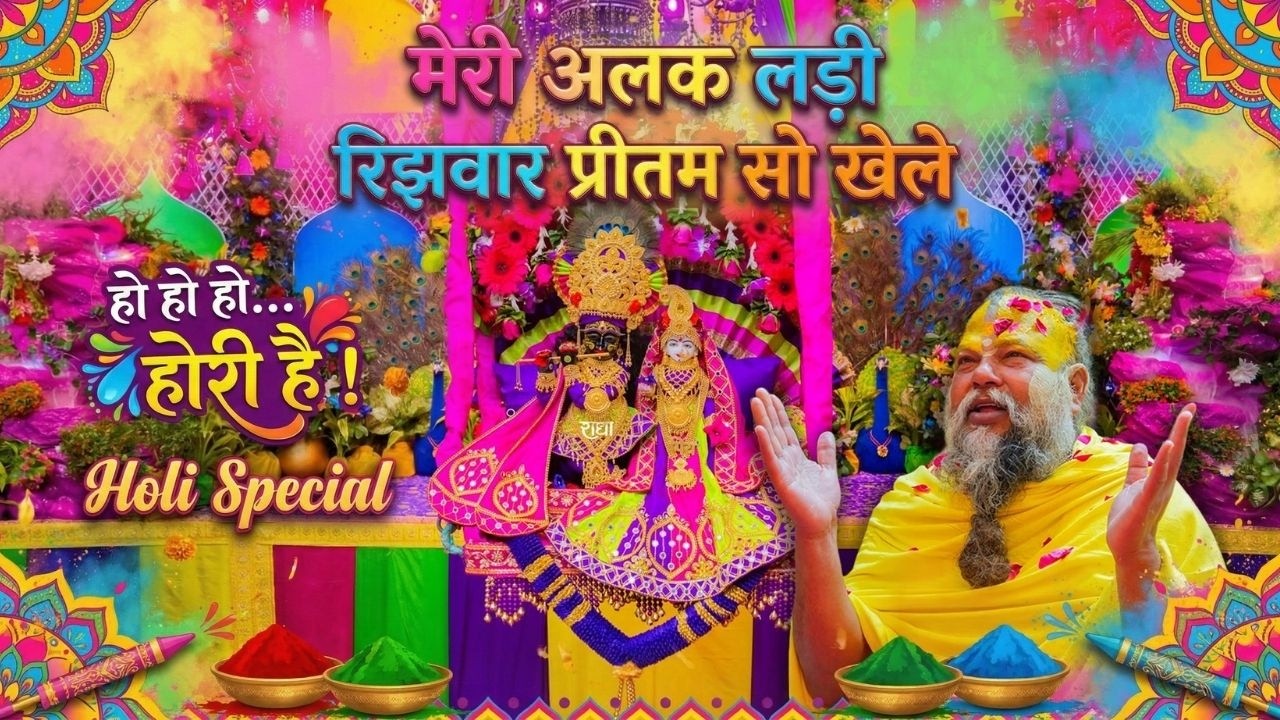 मेरी अलक लड़ी रिझवार प्रीतम सो खेले / हो हो हो होरी है // 03/03/26