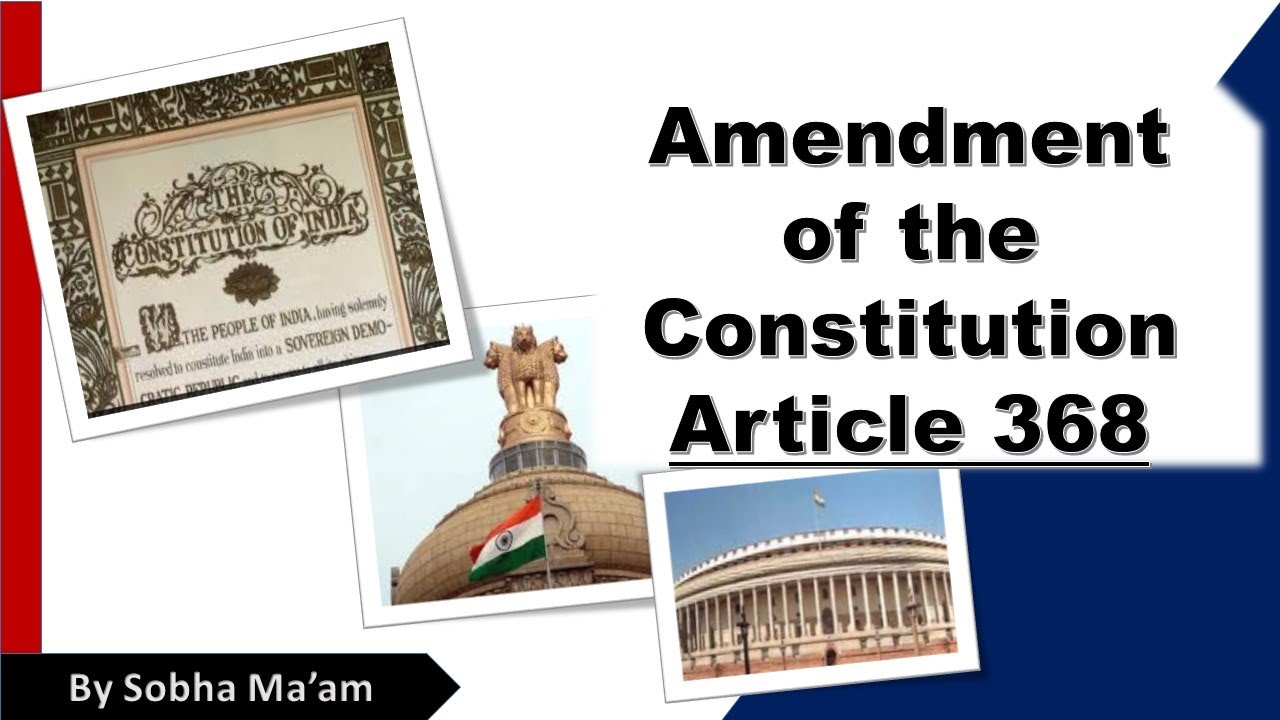 Indian Polity || NCERT Class 11 Political Science Chap 9 || Amendment of Indian Constitution