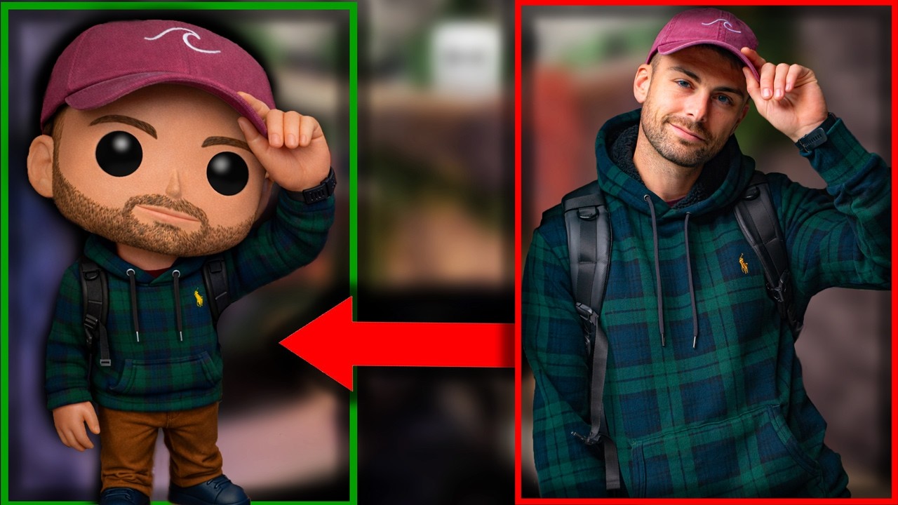 🚀 J&rsquo;ai cr&eacute;&eacute; ma figurine pop en impression 3D &agrave; partir D&rsquo;UNE PHOTO avec Hitem 3D ✅