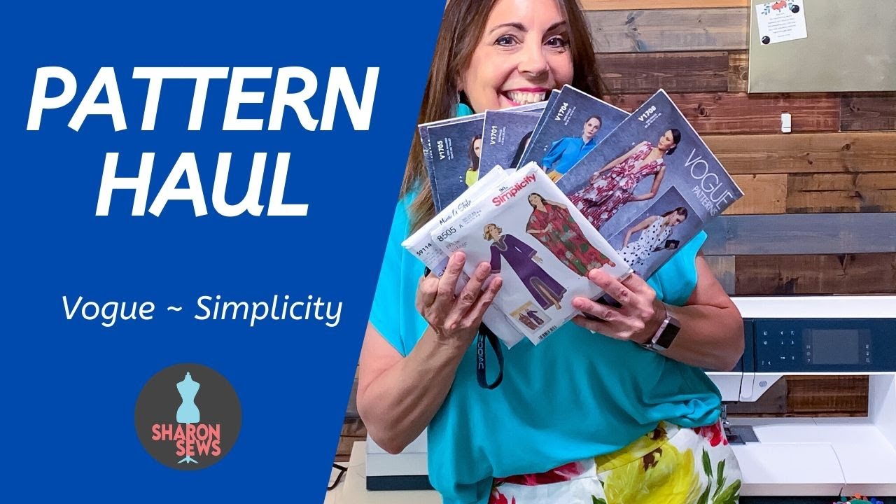 MY LATEST SEWING PATTERN HAUL ~ June 2020 ~ VOGUE & SIMPLICITY