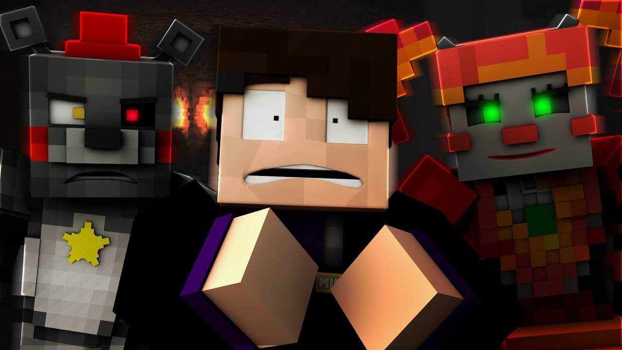 «Лабиринт» | FNAF 6 (Анимированное музыкальное видео Minecraft)