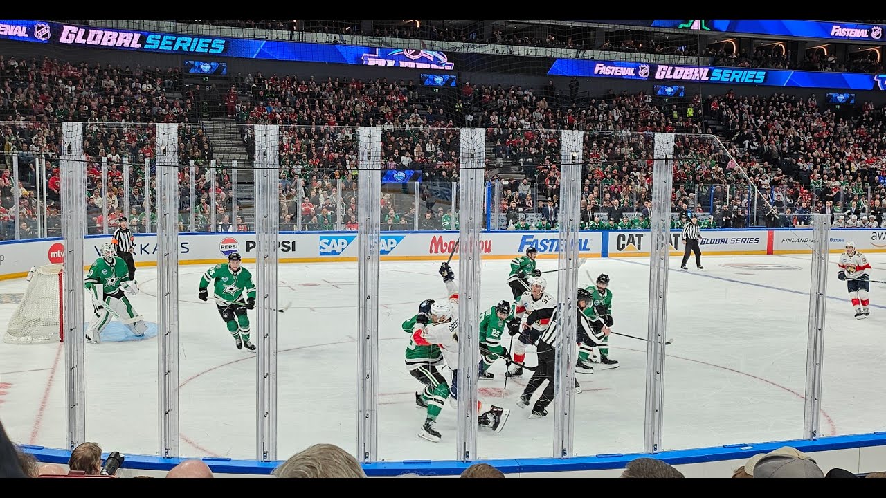NHL Global Series - Dallas Stars vs Florida Panthers Nokia Arena Tampere Finland 1.11.2024