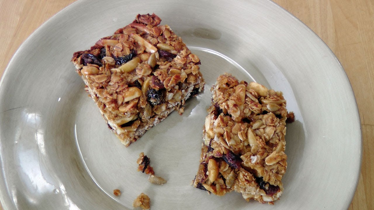 Homemade Granola Bars - Recipe by Laura Vitale - Laura in the Kitchen Episode 179