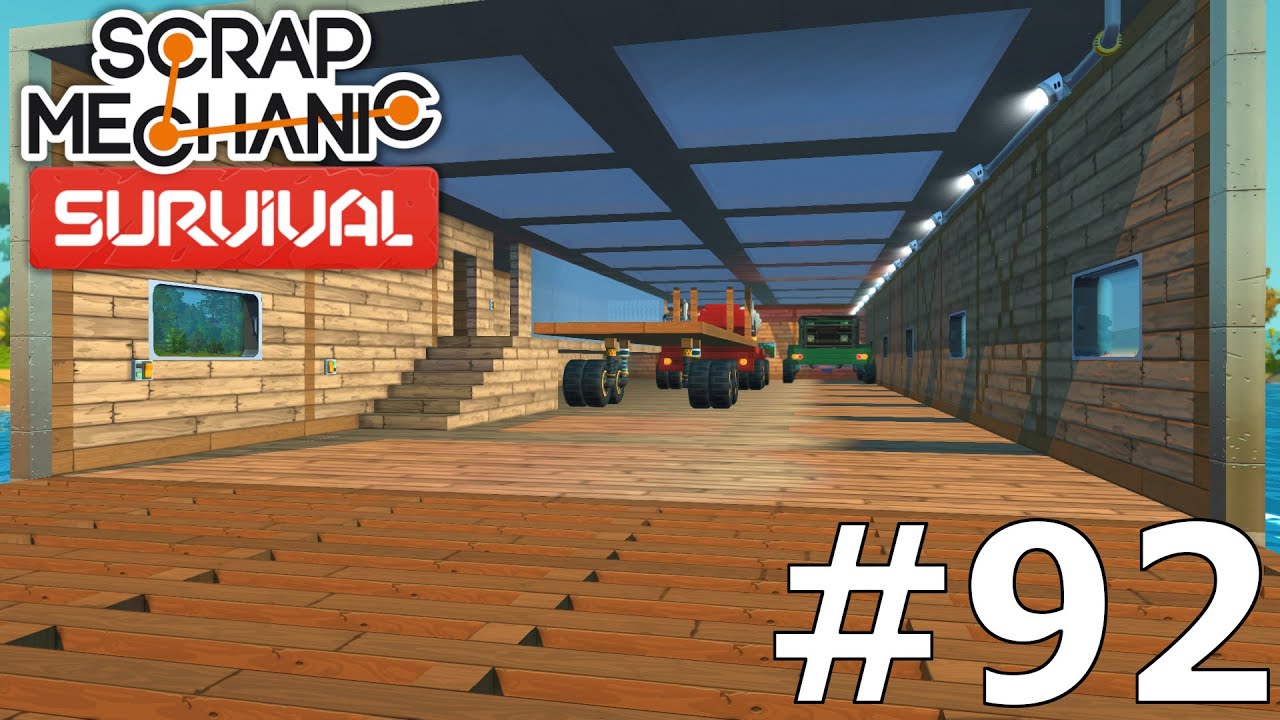 OŚWIETLENIE I ULEPSZENIE TARTAKU Scrap Mechanic #92