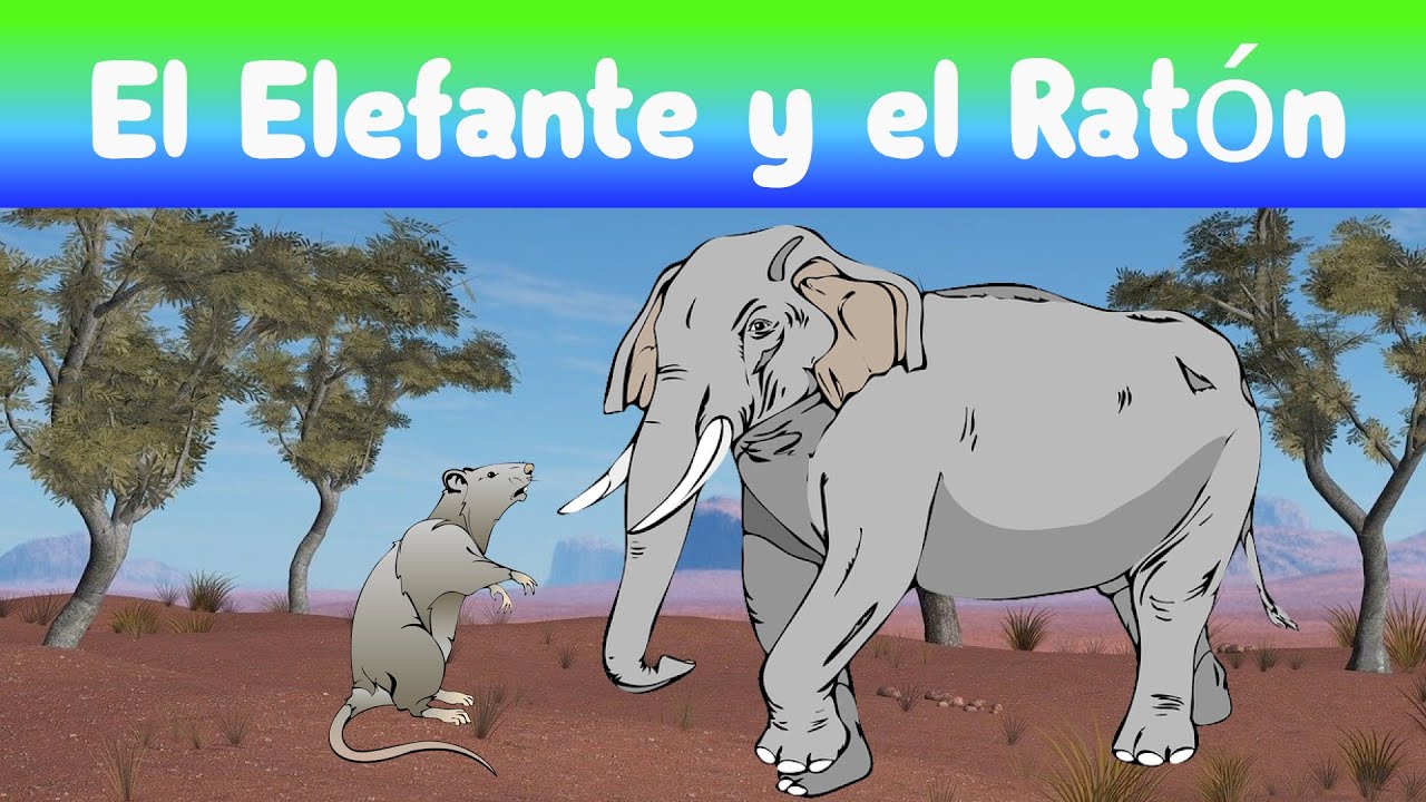 Cuento Relajante para Dormir a los Ni&ntilde;os: El Elefante y el rat&oacute;n