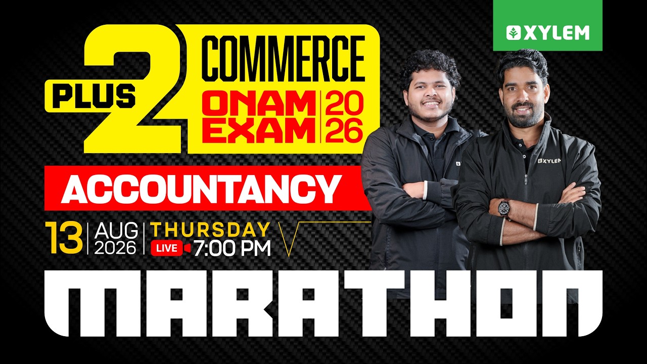 Plus Two Commerce - Accountancy | Marathon | Xylem Plus Two Commerce