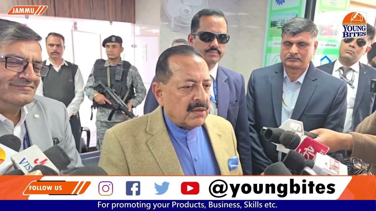 Union Minister Dr. Jitendra Singh spoke about CSIR-IIIM Jammu’s history, achievements