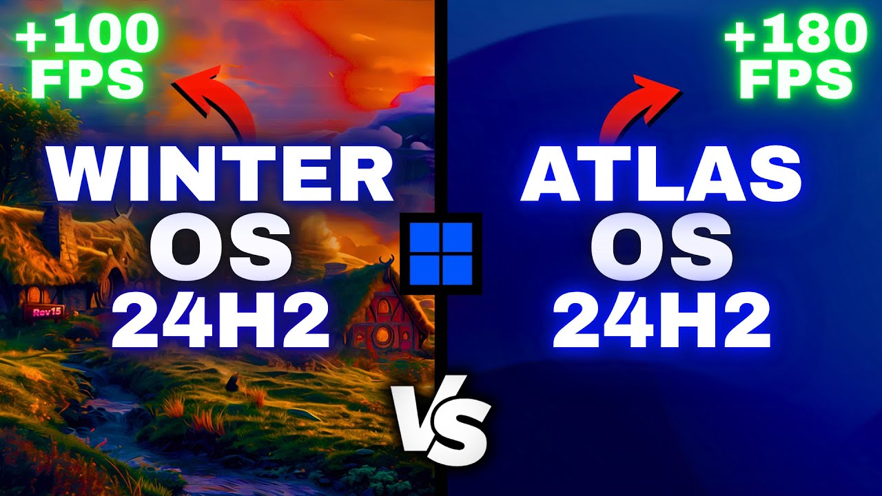 WinterOS vs AtlasOS: &iexcl;El Resultado te Sorprender&aacute;! 👀