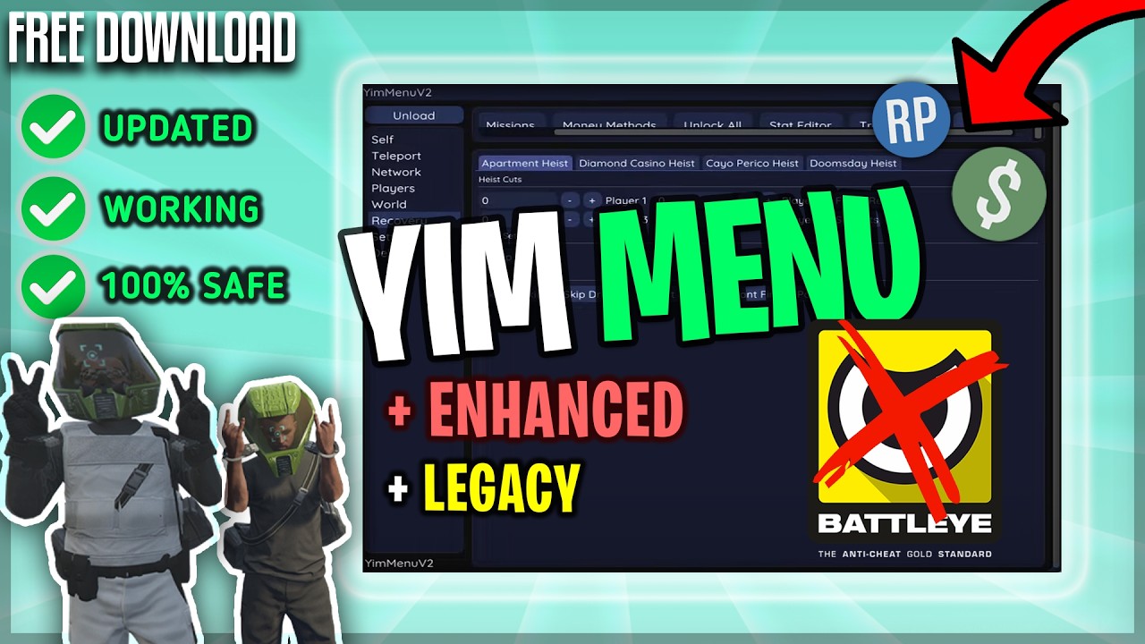 Yim Menu 2026 Tutorial - Working GTA 5 Mod Menu 1.72