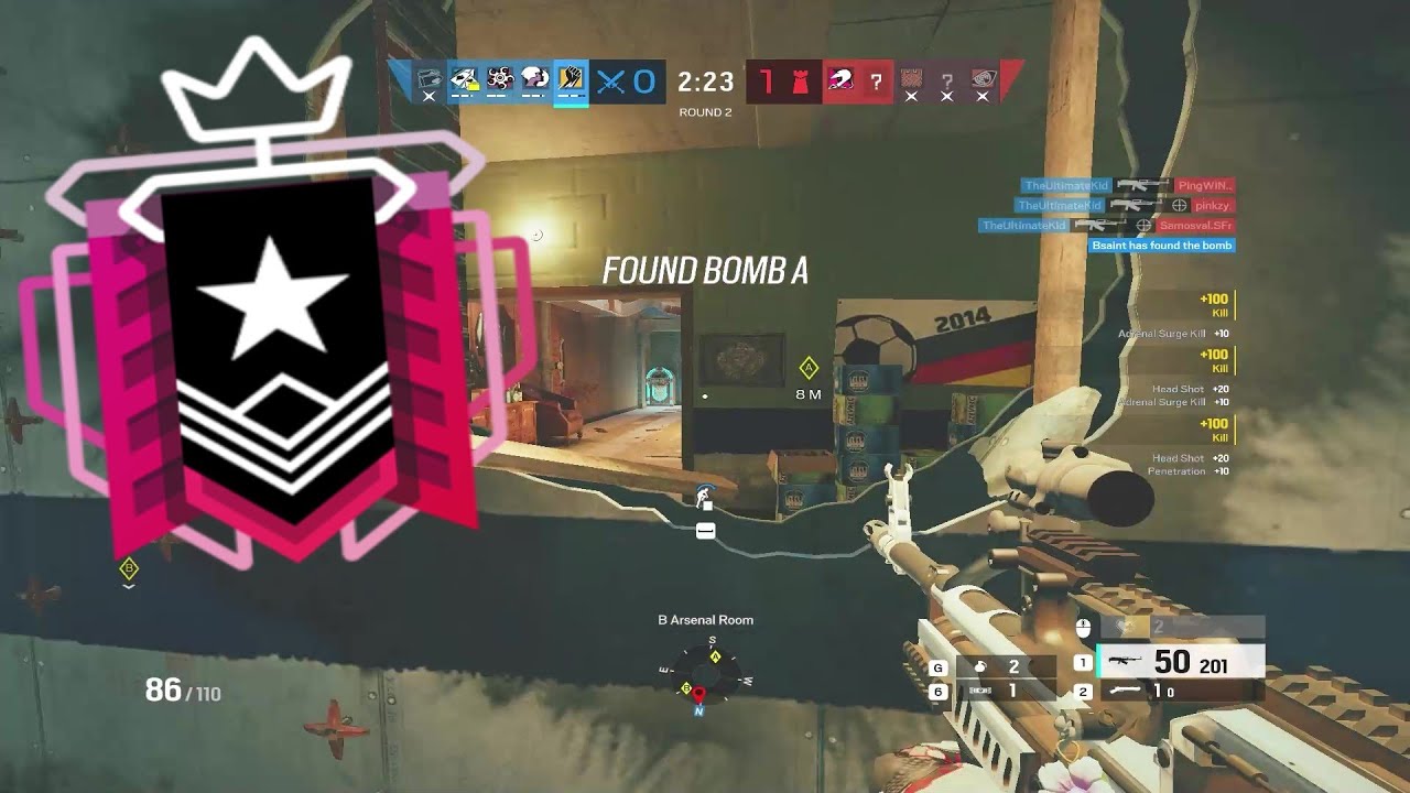 I'm cheating in Rainbow Six Siege...