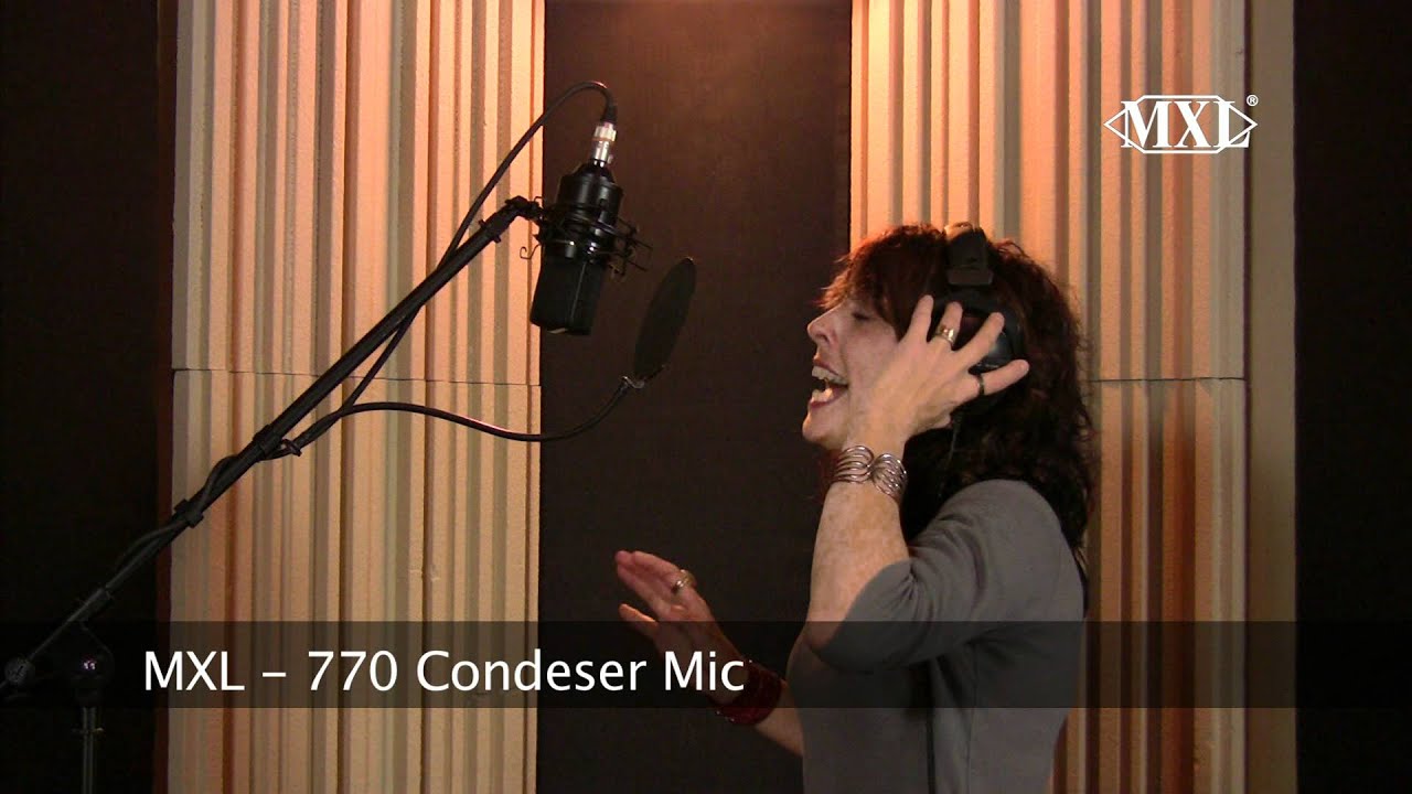 MXL 770 Female Vocal Demo