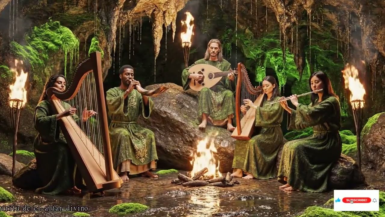 Alabanza Profunda En Sión Con Shofar, Cánticos De David E Instrumentos Santos Ante Adonai