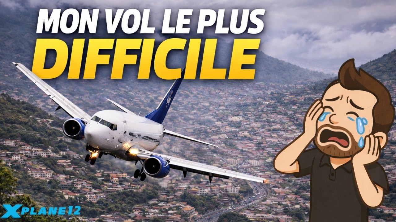 VOD - MON VOL LE PLUS DIFFICILE sur XPLANE 12 ! (XOXOCOTLAN - TONCONTIN)