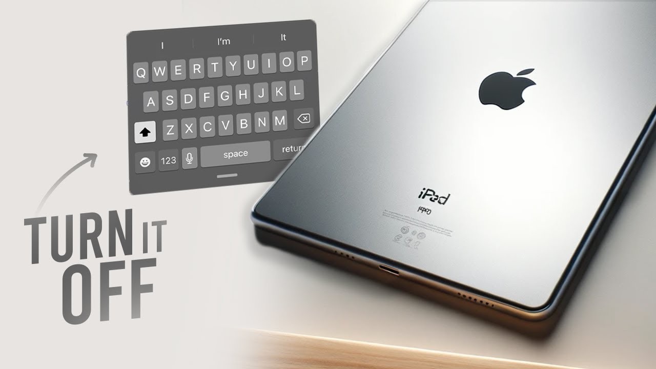 Как отключить плавающую клавиатуру на iPad (урок)