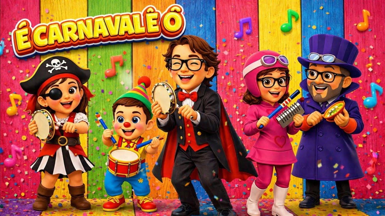 É carnaval ê ô - Marchinha de carnaval