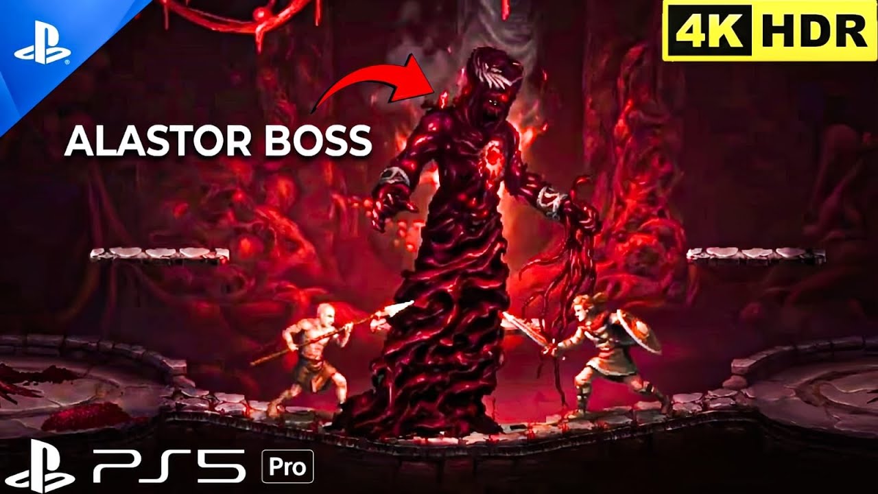 God of War Sons of Sparta Alastor Boss Fight Kratos & Deimos vs Alastor
