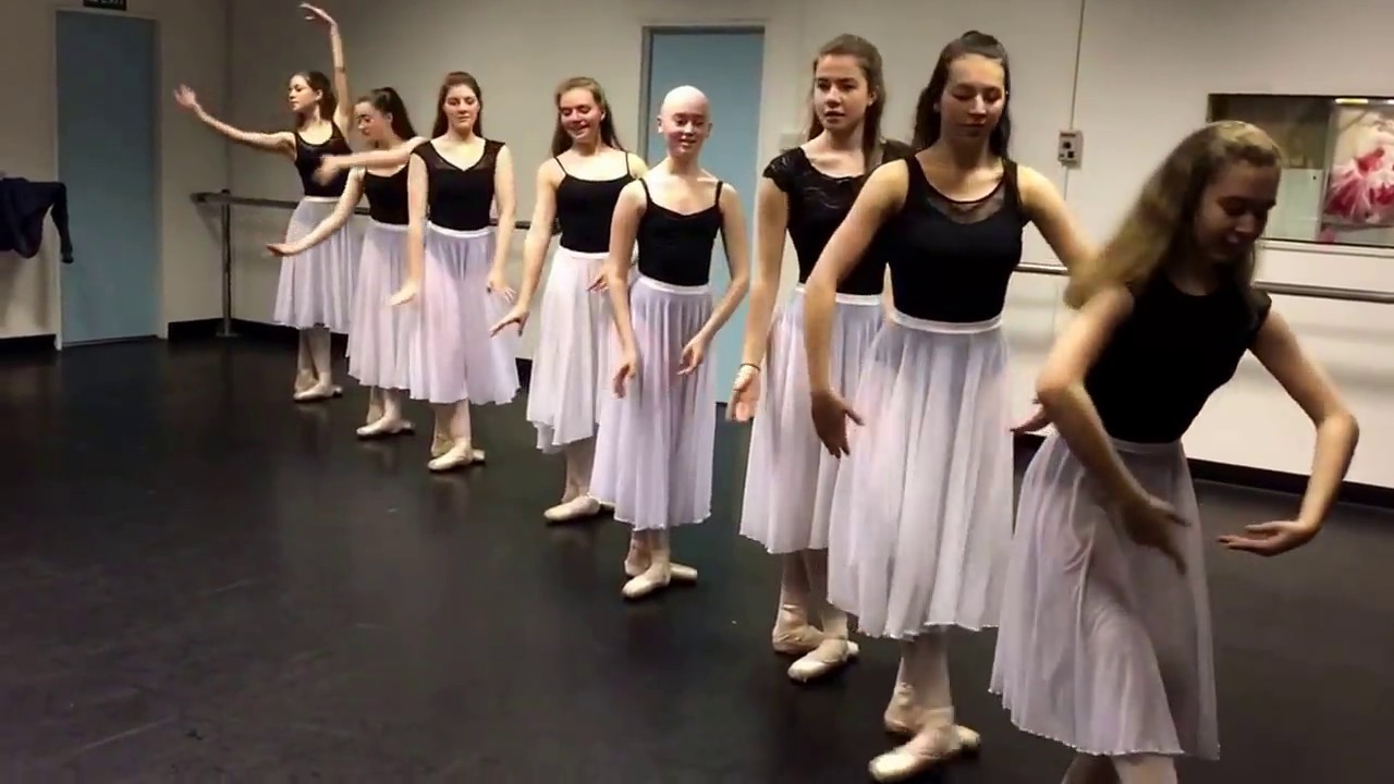 Advanced 1 Ballet dancing to 'How Far I'll Go' Moana