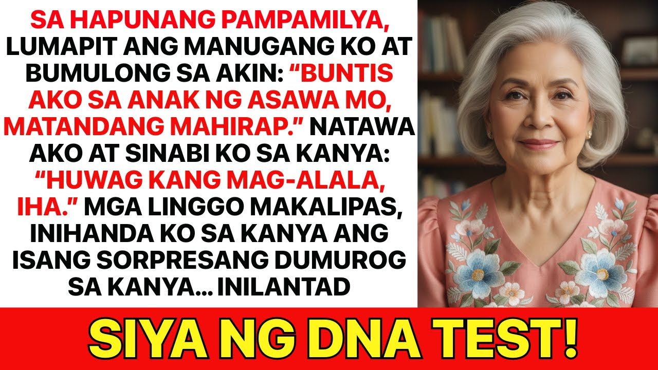 Sa Hapunang Pampamilya, Lumapit Manugang Ko at Bumulong: Buntis Ako sa Anak ng Iyong Asawa…