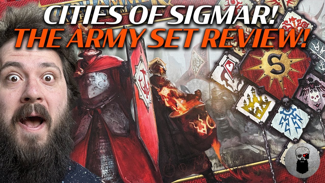 THE BOX I'VE BEEN WAITING FOR! Cities of Sigmar Army Set Box and Build!