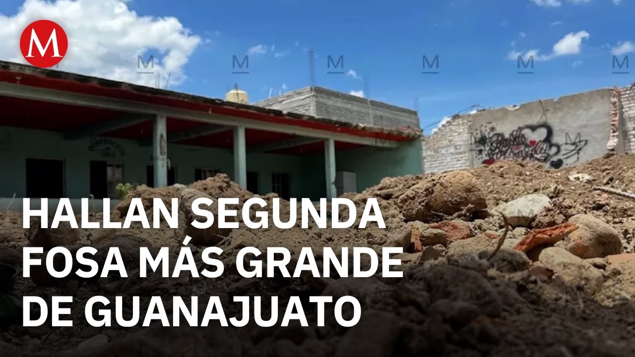 Localizan 60 cuerpos en una fosa clandestina de Guanajuato