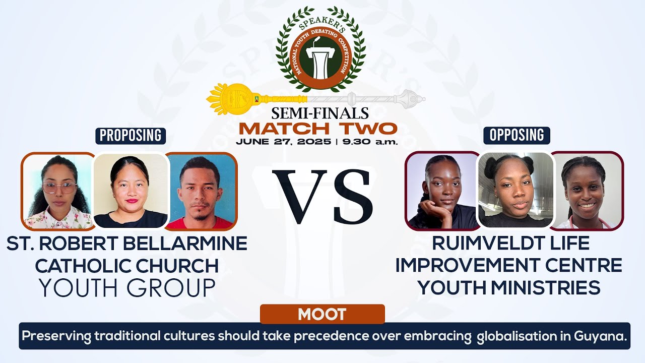 Speaker's National Youth Debating Competition 2025 Semi-Finals (Match 2)