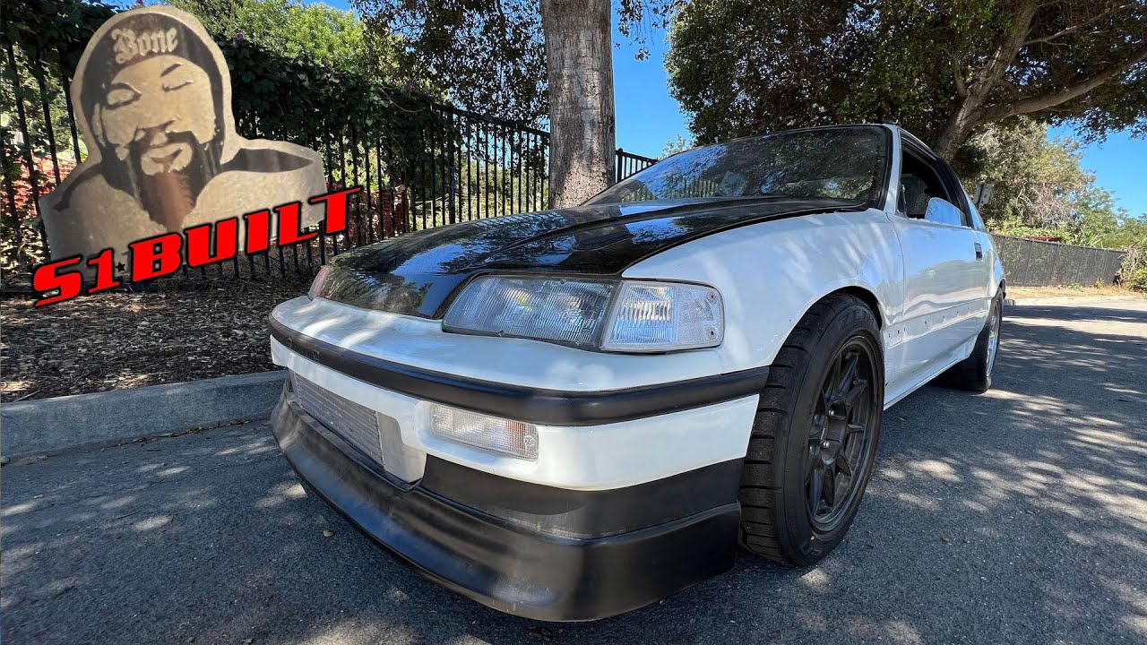 H2B AWD CRX Gets CUSTOM S1BUILT Stage 1 Driveshafts !